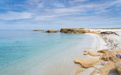 Is Arutas auf Sardinien: der Reiskornstrand